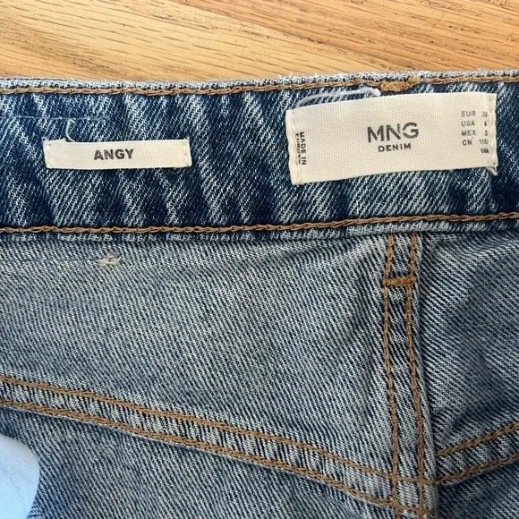 MANGO Angy Jeans size US 6 - Picture 4 of 4